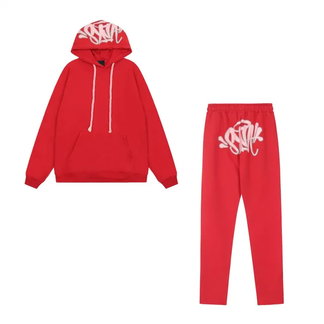 Syna World Hoodie and Joggers Set Graffiti Logo