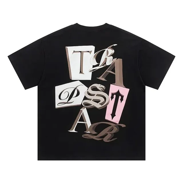 Travis Scott Graphic Tee 3D Letter Print
