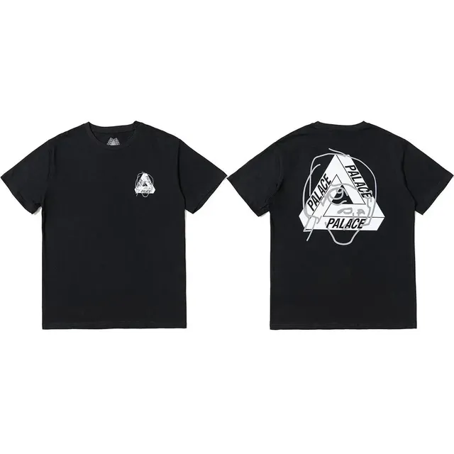 Palace Triangle Logo Tee Black/White