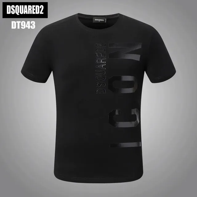 Dsquared2 Icon Graphic Tee Black Logo Print