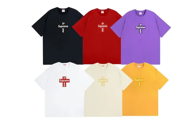 Supreme Box Logo Tee Cross Logo