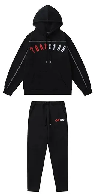 Corteiz Hoodie and Joggers Set Traa Star Logo