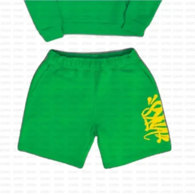 Syna World Two-Piece Set Green with Yellow Graphic