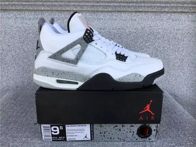 Air Jordan 4 Retro White Cement