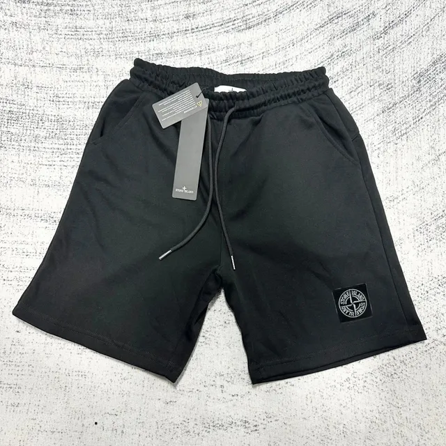 Stone Island Logo Patch Shorts