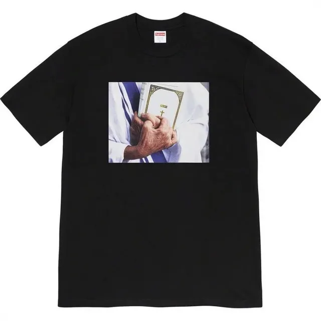 Supreme T-Shirt Priest Photo