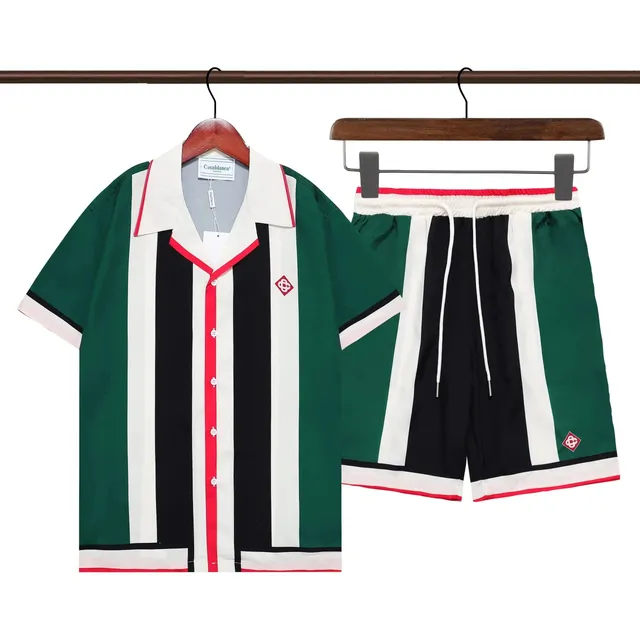 Casablanca Tennis Club Set Striped