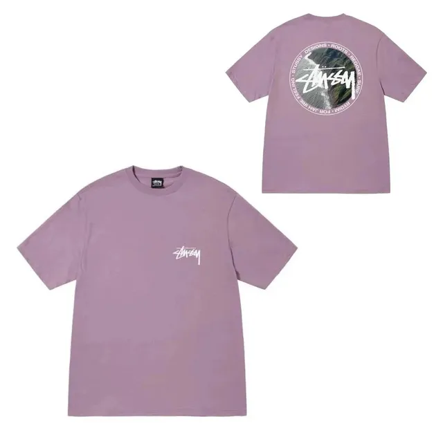 Stüssy Graphic T-Shirt Circle Logo Print