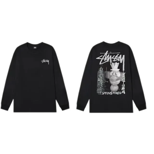 Stüssy Long Sleeve Tee Spring Minds Graphic