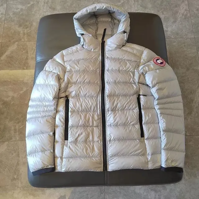 Canada Goose Puffer Jacket Metallic Silver