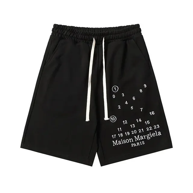 Maison Margiela Numbered Shorts White Print