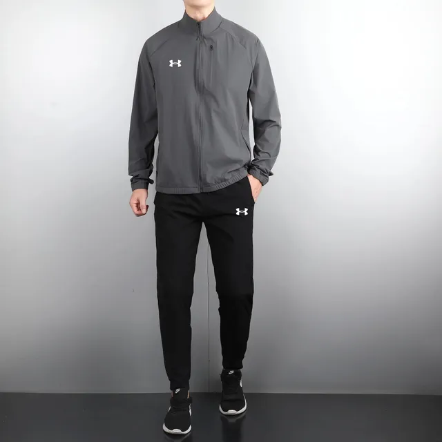 Under Armour Windbreaker Jacket Grey with White Logo