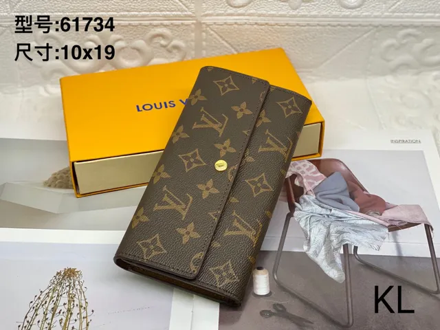 Louis Vuitton Long Wallet Monogram Canvas