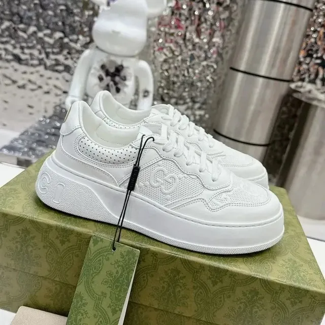 Gucci GG Marmont Sneaker Triple White