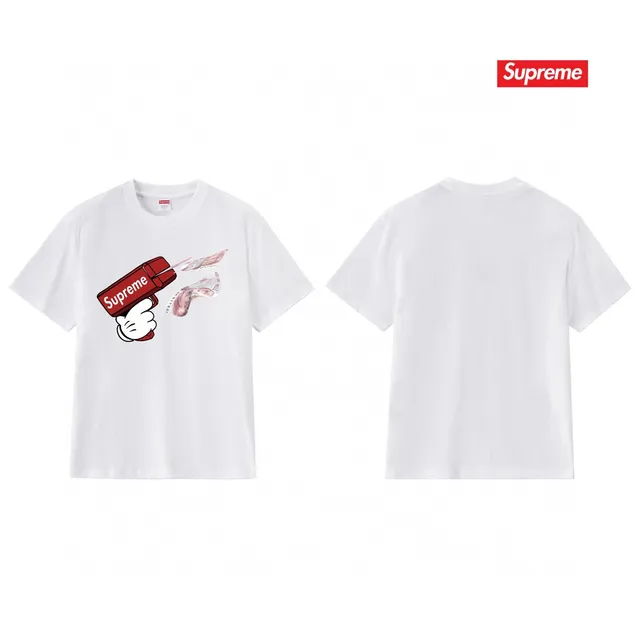 Supreme T-Shirt Money Gun Print