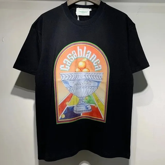 Casablanca Graphic Tee Tennis Club Print