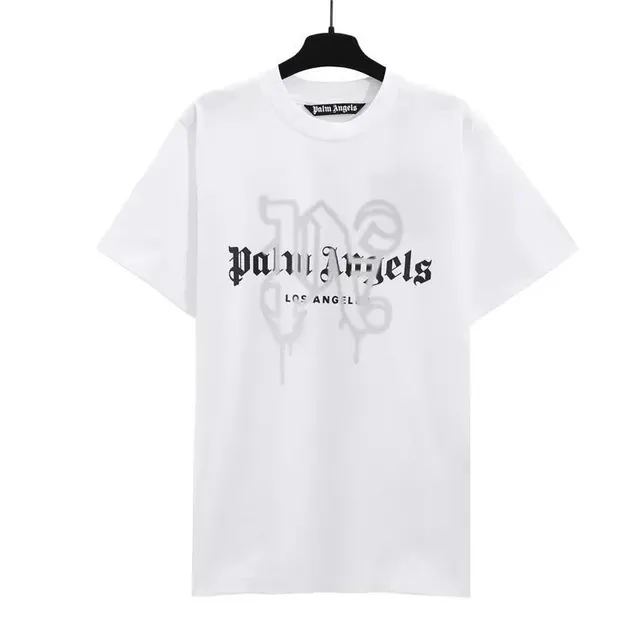 Palm Angels Graphic Tee Los Angeles Logo