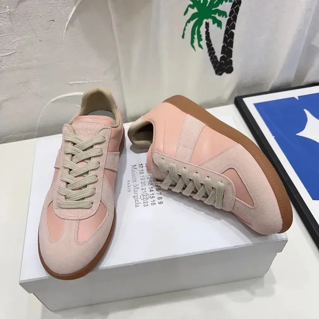 Maison Margiela Future Sneaker Pink Suede