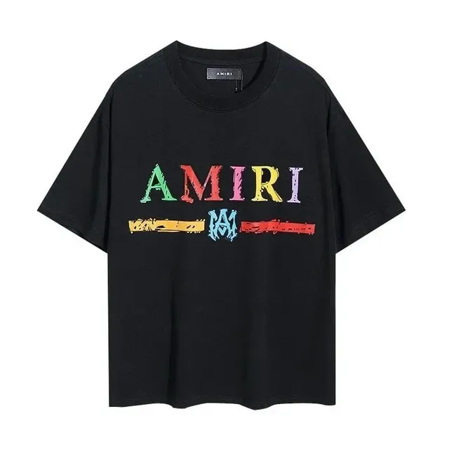 Amiri Graphic Tee Multicolor Logo