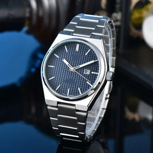 Rolex Oyster Perpetual Blue Textured Dial