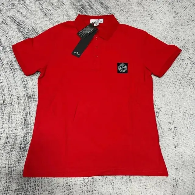 Stone Island Polo Shirt Compass Logo