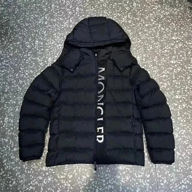 Moncler Puffer Jacket Logo Tape
