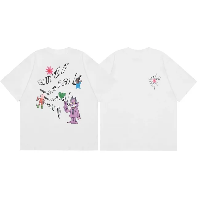 Anti Social Social Club Graphic Tee ASSC Cartoon Print
