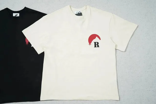 Rhude Graphic Tee Red Moon R Logo