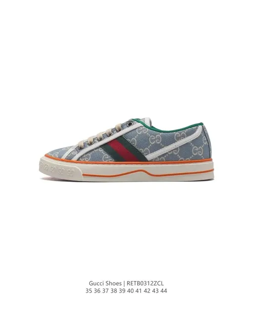 Gucci Canvas Sneaker GG Monogram Web Stripe