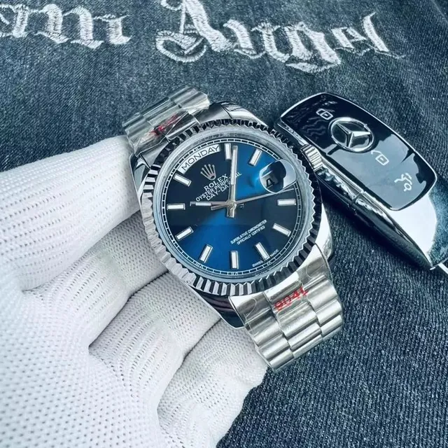 Rolex Day-Date Blue Dial