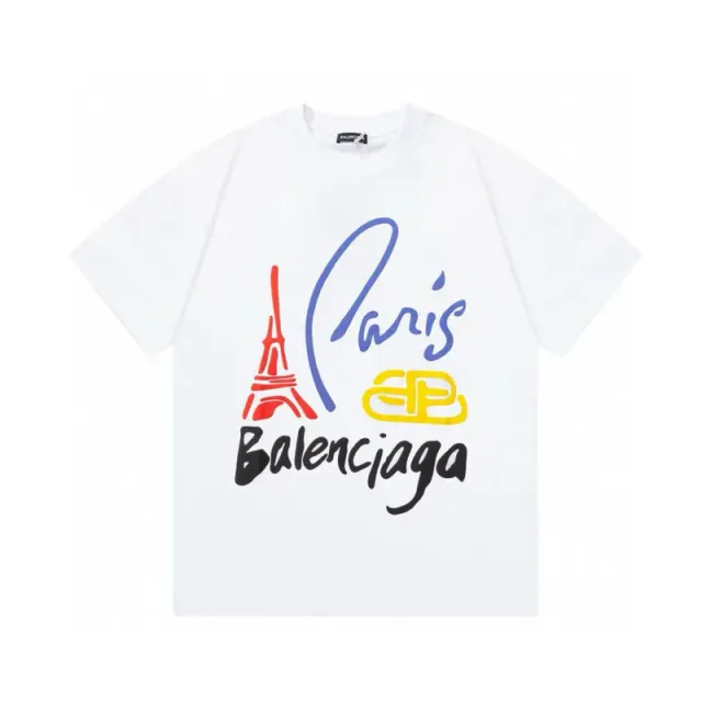 Balenciaga Paris Tee Eiffel Tower Graphic