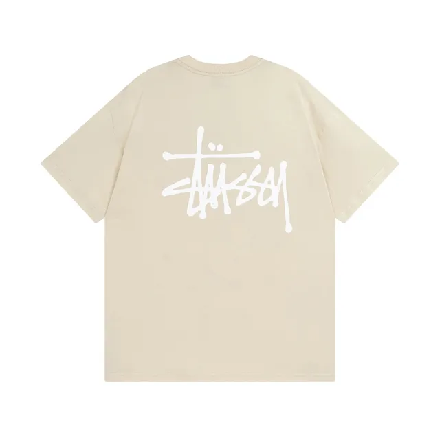 Stüssy Logo Tee Off-White Logo