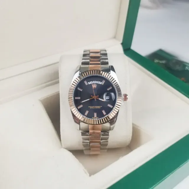 Rolex Day-Date 40 Blue Dial with Roman Numerals