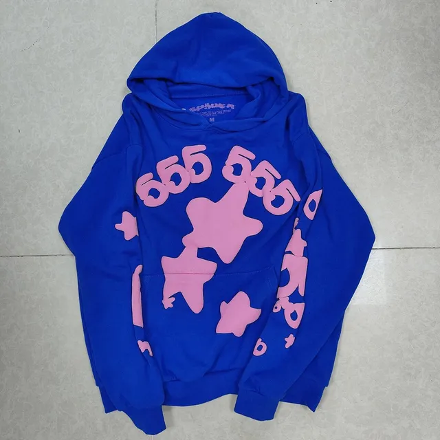 Sp5der Hoodie 555 Star Print