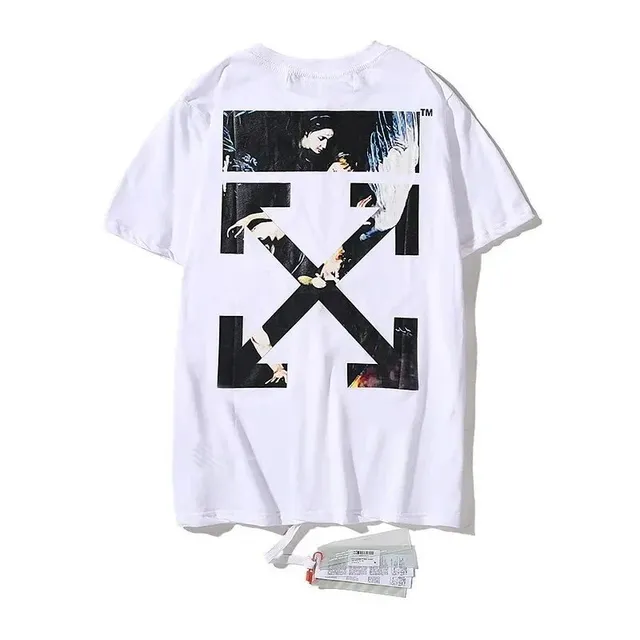 Off-White Arrow Graphic Tee Renaissance Print