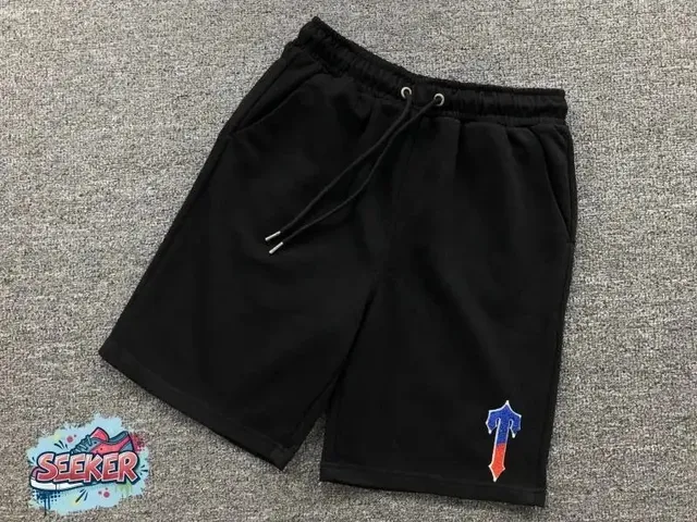 Travis Scott Logo Shorts Black with Arrow Logo