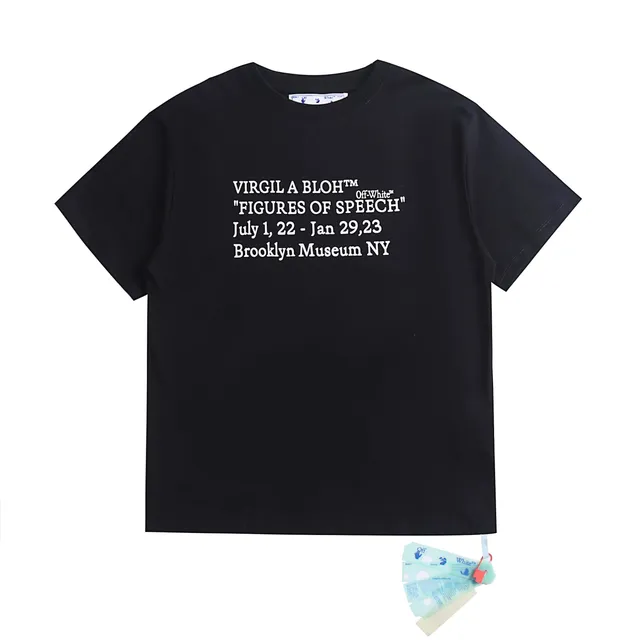 Off-White Figures of Speech Tee Brooklyn Museum Exhibition