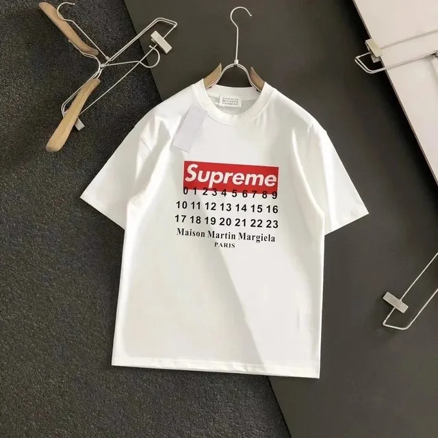 Supreme Box Logo Tee Maison Margiela Collaboration