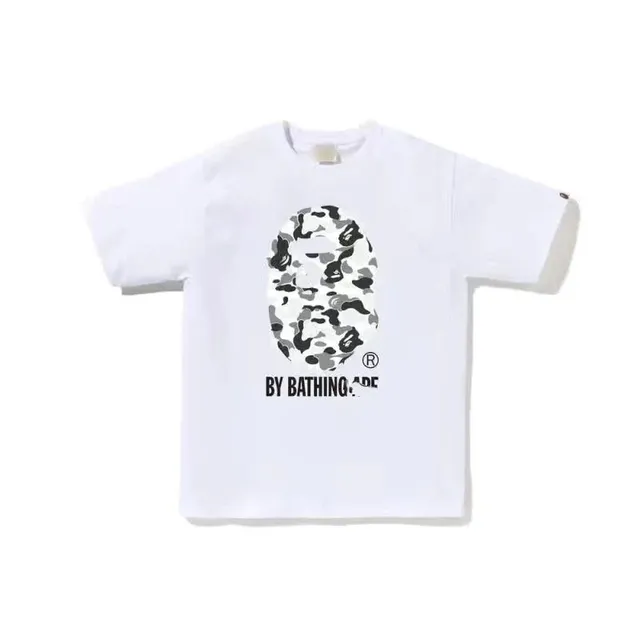 BAPE Camo Ape Head Tee White Camo