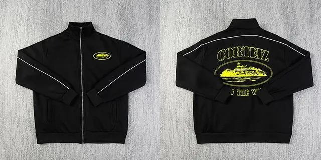 Corteiz Track Jacket Cruise Ship Print