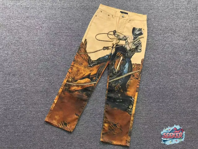 Polo Ralph Lauren Cowboy Print Jeans