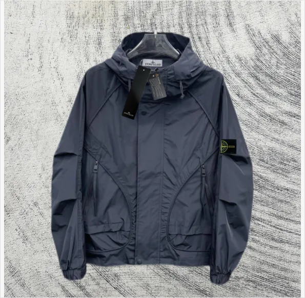 Stone Island Goggle Jacket Navy