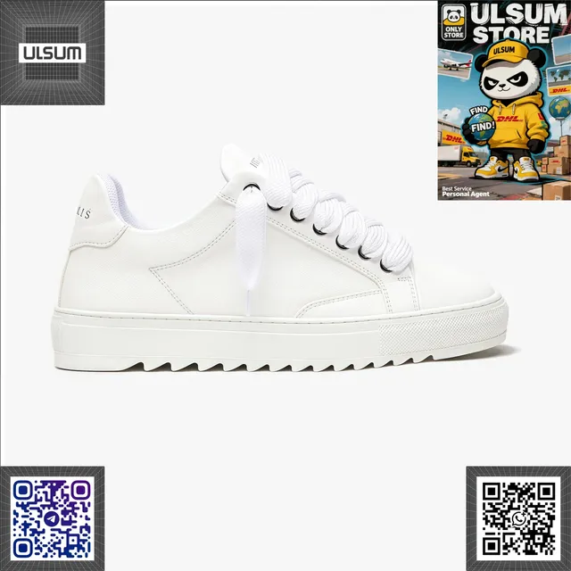 Numeris Atelier Low Sneaker All White