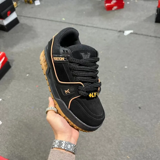 Louis Vuitton LV Trainer Monogram Suede