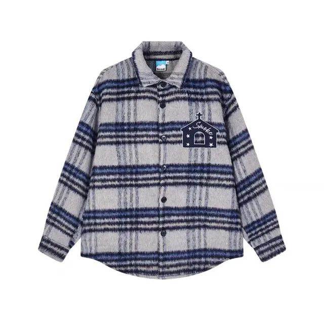 Donsmoke Plaid Shirt Church Patch