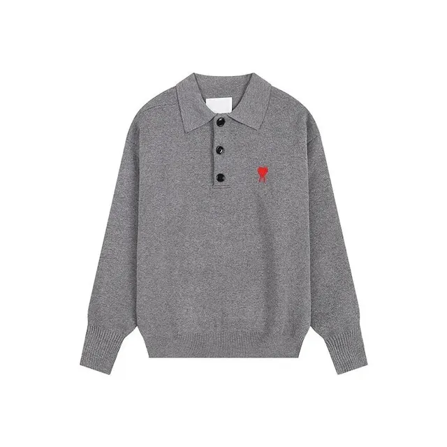 Acne Studios Polo Knit Heart Logo