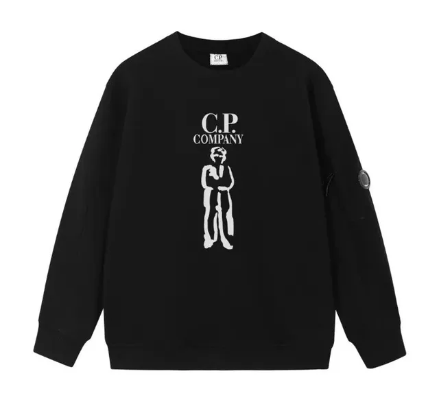 C.P. Company Crewneck Sweatshirt Logo Print