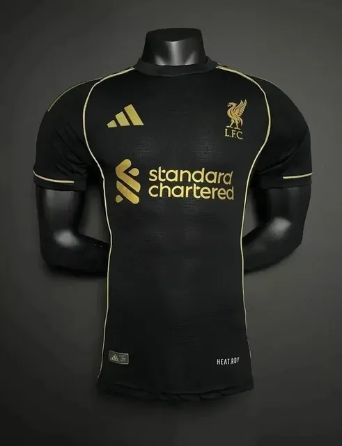 Adidas Liverpool FC Third Jersey Black Gold