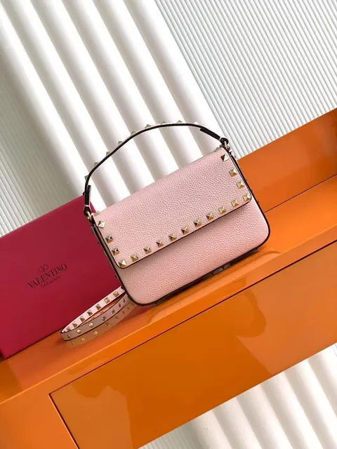Valentino Rockstud Mini Shoulder Bag Studded Leather