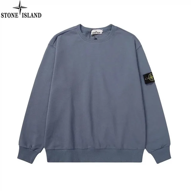 Stone Island Crewneck Sweatshirt Classic Compass Patch